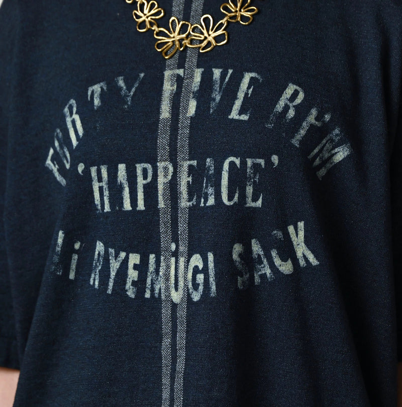 45R Indigo Sack Logo 908 T-shirt - Image 11