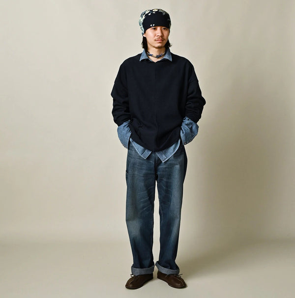 45R Indigo Kachikachi Gima 908 Uma Sweater