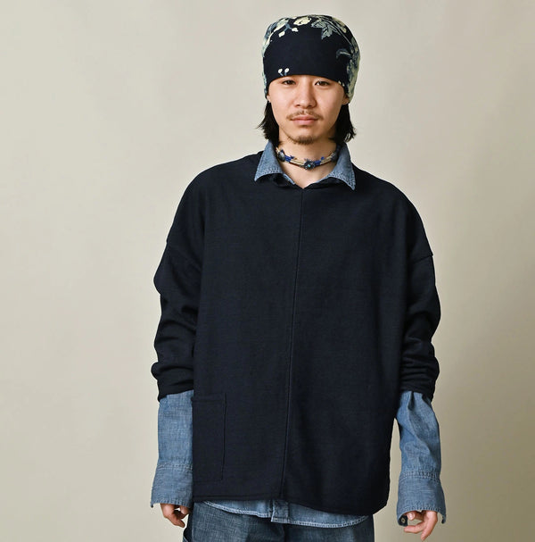 45R Indigo Kachikachi Gima 908 Uma Sweater