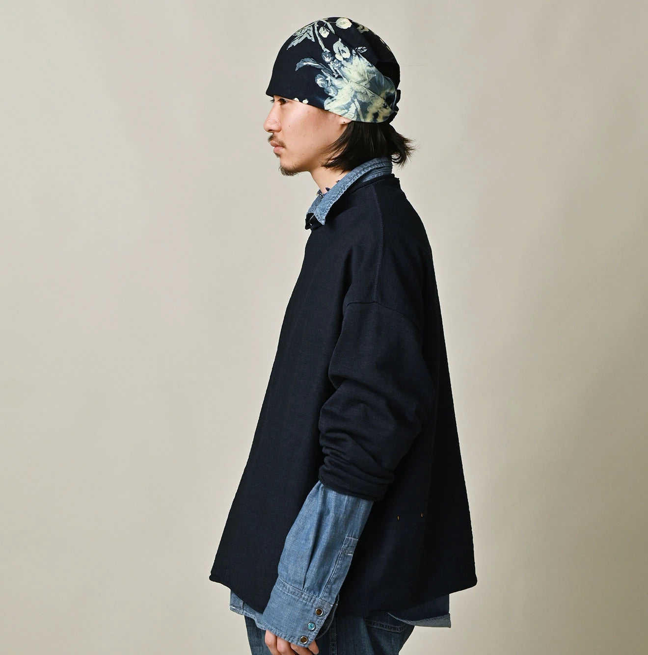 45R Indigo Kachikachi Gima 908 Uma Sweater - Image 8