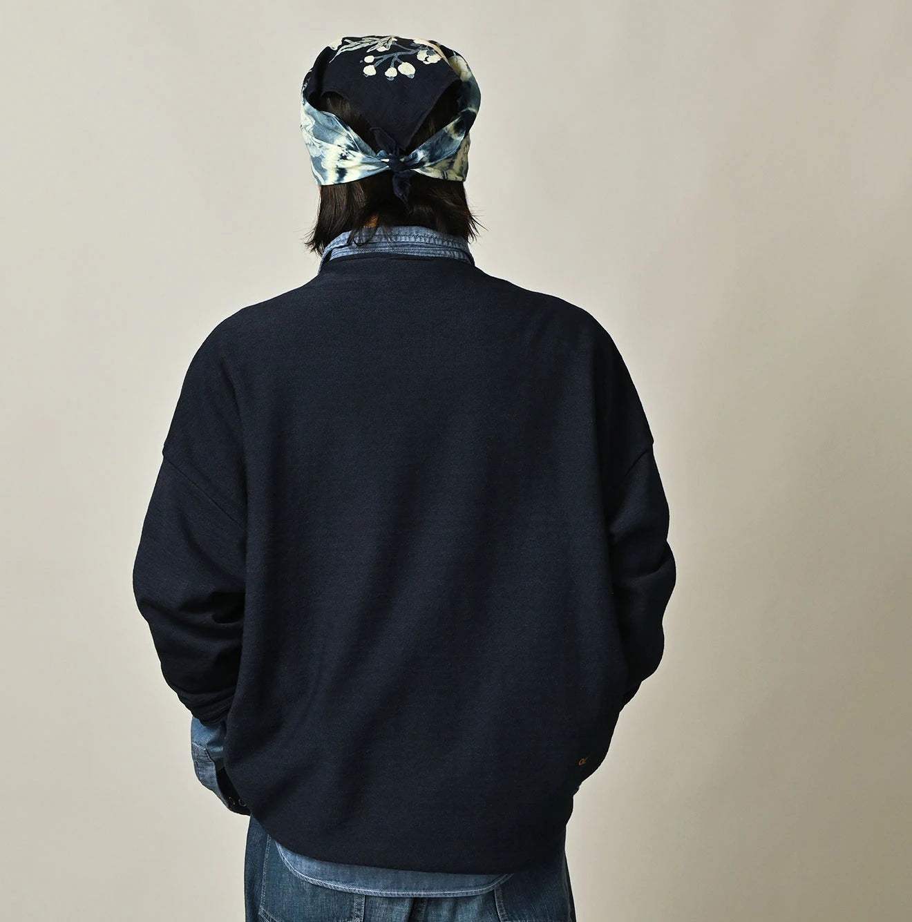45R Indigo Kachikachi Gima 908 Uma Sweater - Image 9