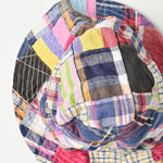 45R Linen Madras Patchwork Hat