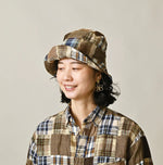 45R Linen Patchwork Hat