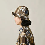 45R Linen Patchwork Hat