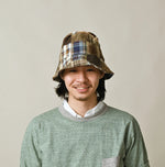 45R Linen Patchwork Hat