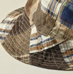45R Linen Patchwork Hat
