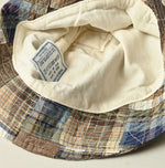 45R Linen Patchwork Hat