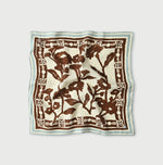 45R Linen Flax Flower Bandana