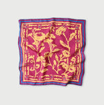 45R Linen Flax Flower Bandana