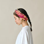 45R Linen Flax Flower Bandana