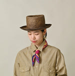 45R Linen Flax Flower Bandana