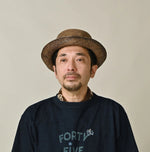 45R Linen Flax Flower Bandana