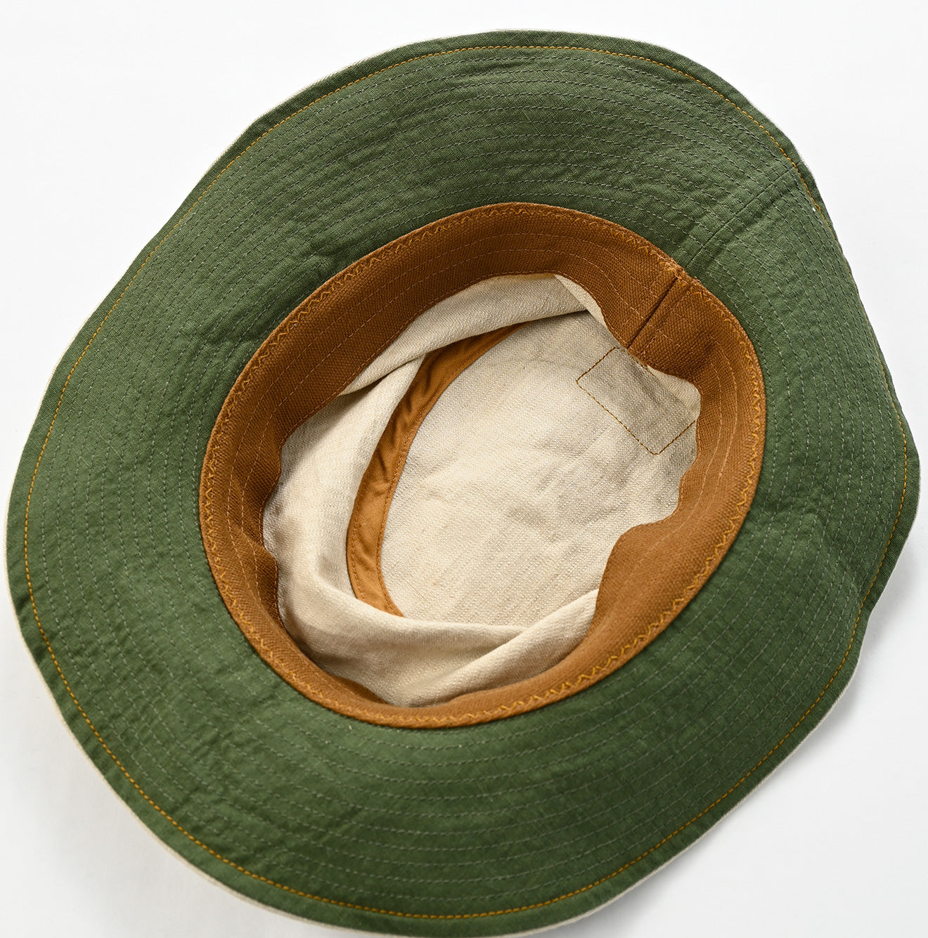 Linen Herringbone Hat