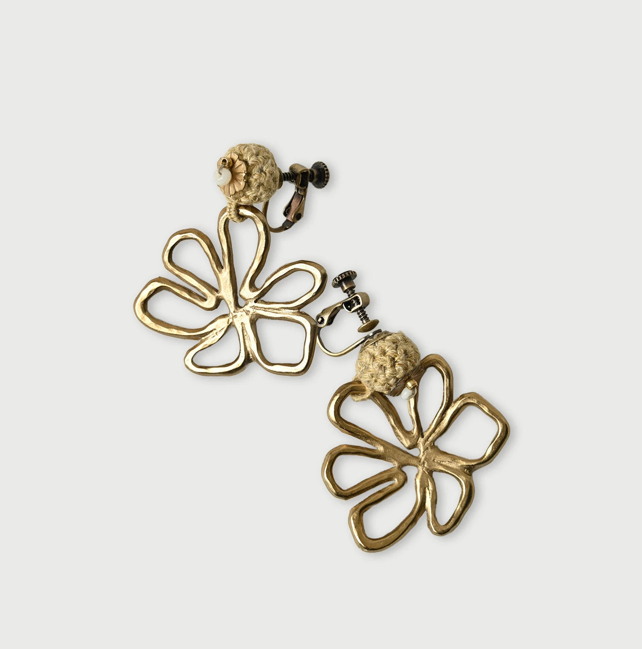 45R Flower Earrings - Image 1
