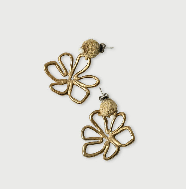 45R Flower Earrings