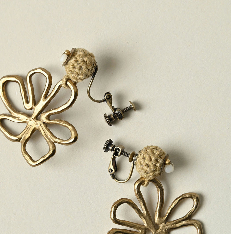 45R Flower Earrings - Image 7