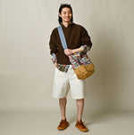 45R Linen Patchwork Tote Bag