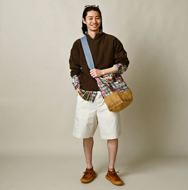 45R Linen Patchwork Tote Bag - Image 4