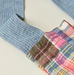 45R Linen Patchwork Tote Bag