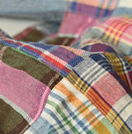 45R Linen Patchwork Tote Bag