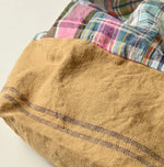 45R Linen Patchwork Tote Bag