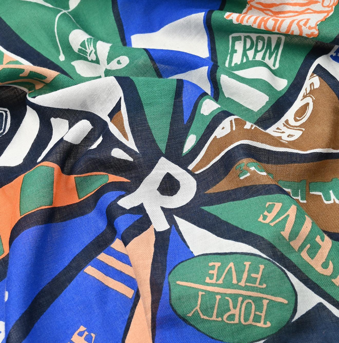Supima Twill Bull Flag FUROSHIKii - 45R by 45rpm studio