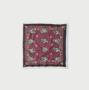 Khadi Block Printed Big Bandana
