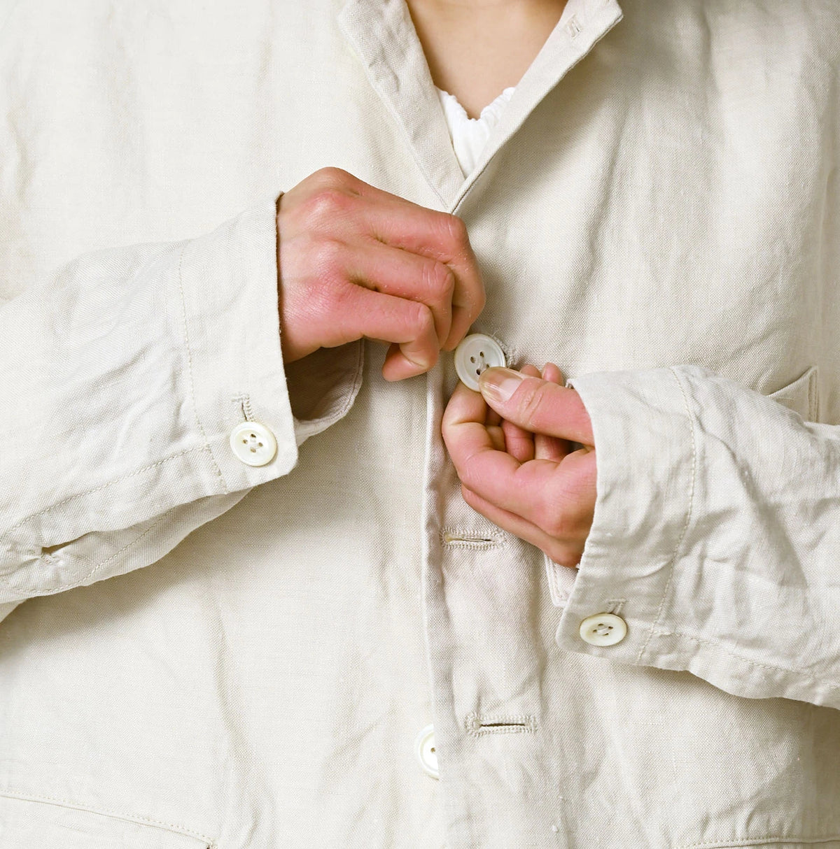 45R Linen 908 Uma Jacket