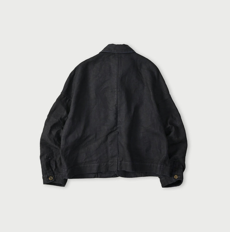 45R Indigo Linen 908 Uma Jacket - Image 17