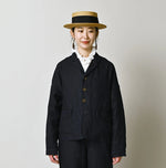 45R Indigo Linen 908 Uma Jacket