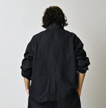 45R Indigo Linen 908 Uma Jacket