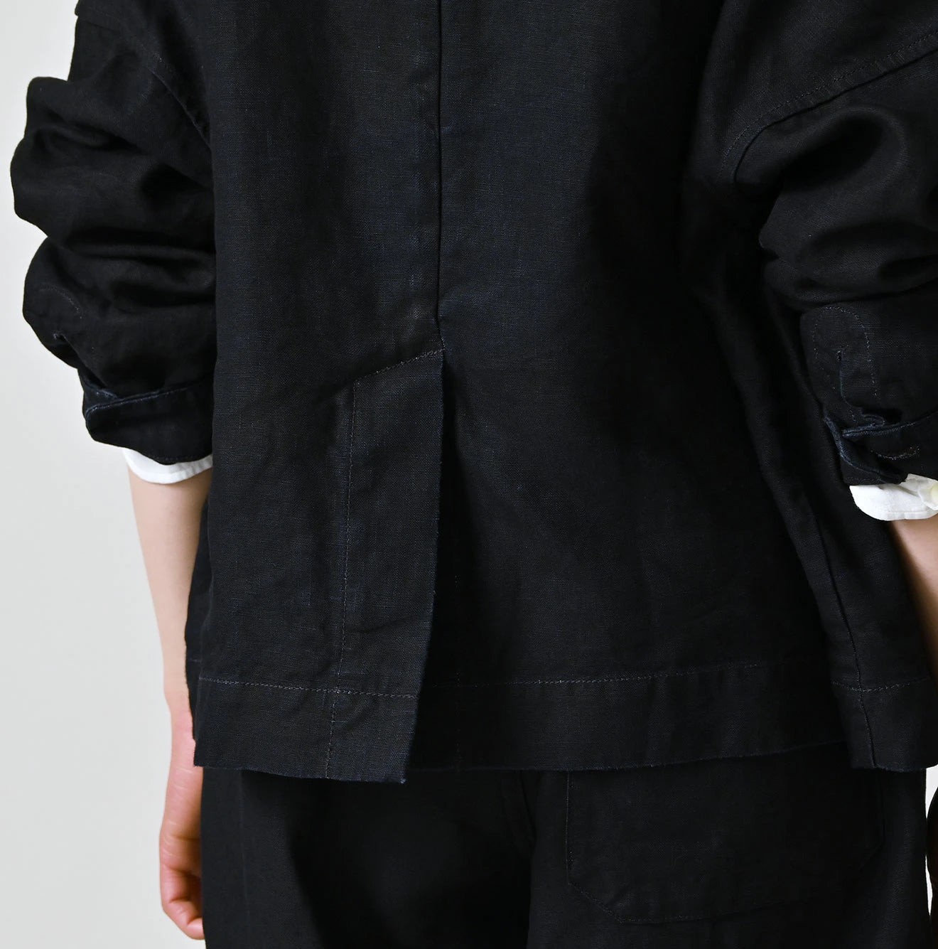 45R Indigo Linen 908 Uma Jacket - Image 16
