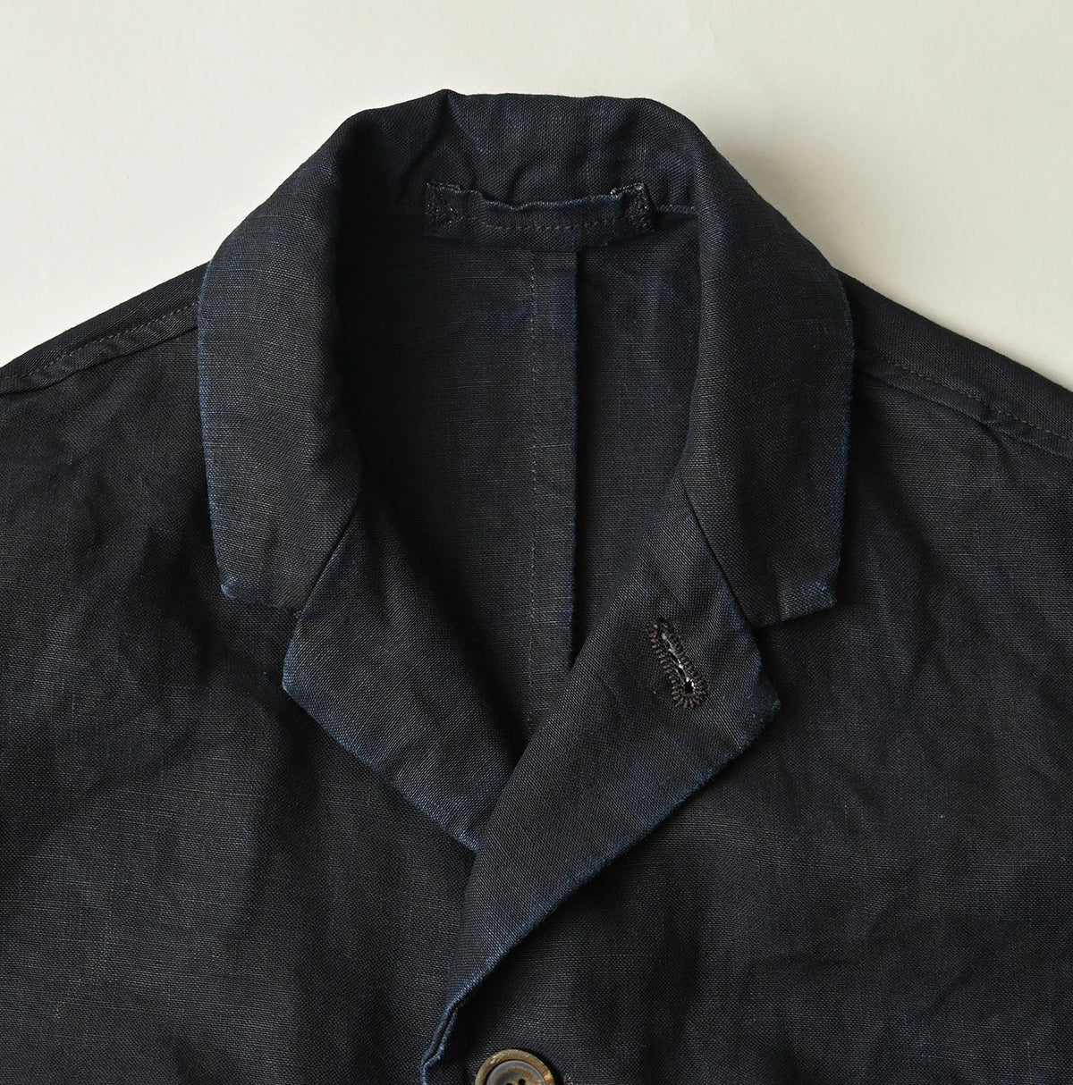 45R Indigo Linen 908 Uma Jacket