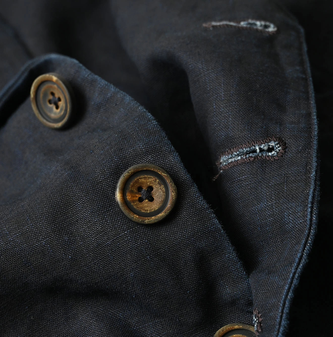 45R Indigo Linen 908 Uma Jacket - Image 19