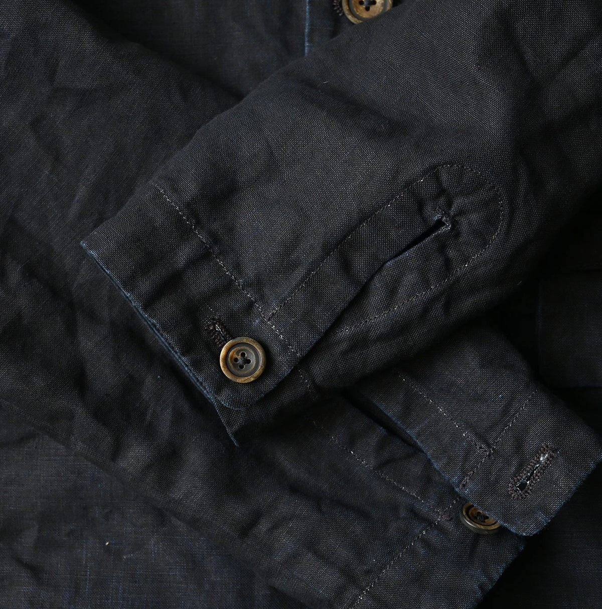 45R Indigo Linen 908 Uma Jacket