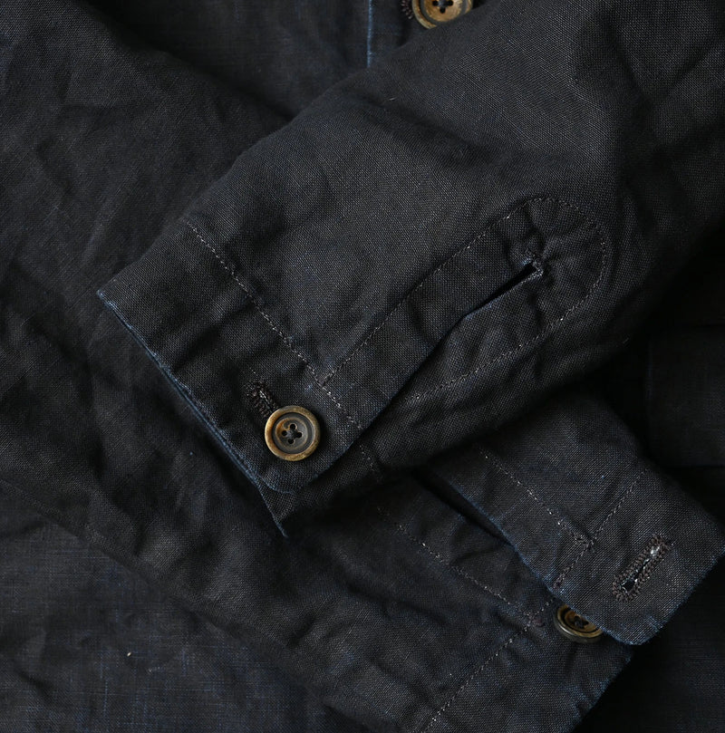 45R Indigo Linen 908 Uma Jacket - Image 21