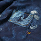 45R Indigo 908 Eastern Aloha Ocean Petit Collar Pullover Shirt