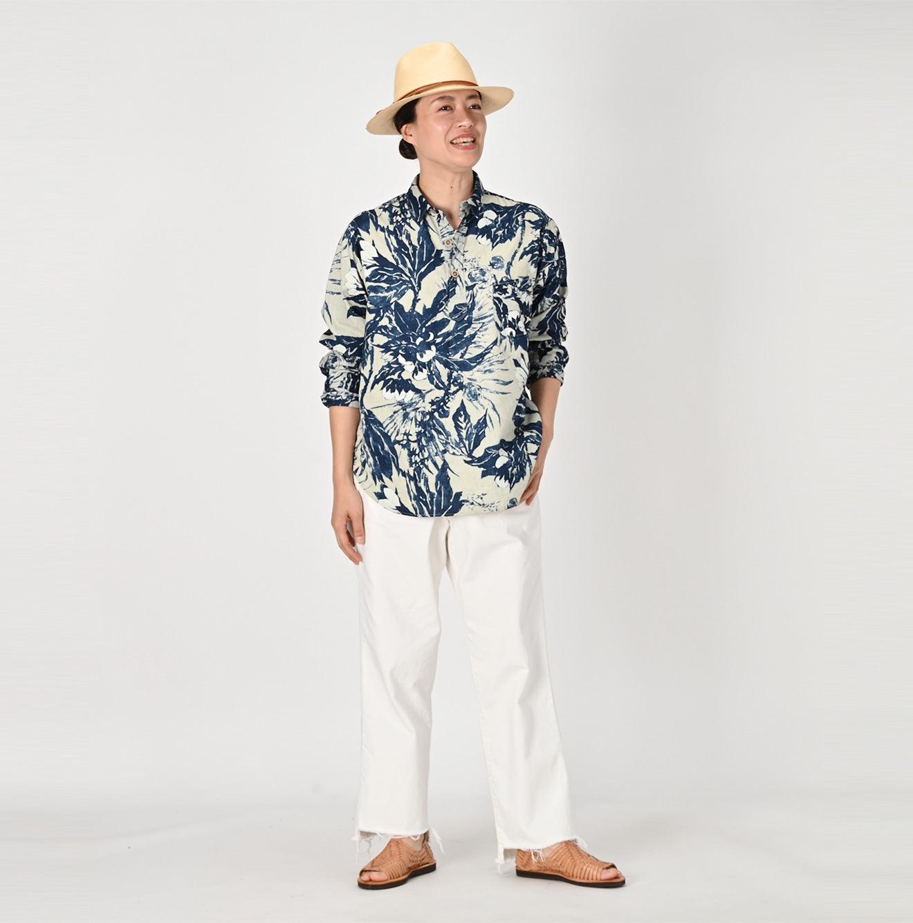 める様専用 INDIGO DENIM PULLOVER SHIRT