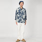 45R Indigo 908 Eastern Aloha Ocean Petit Collar Pullover Shirt