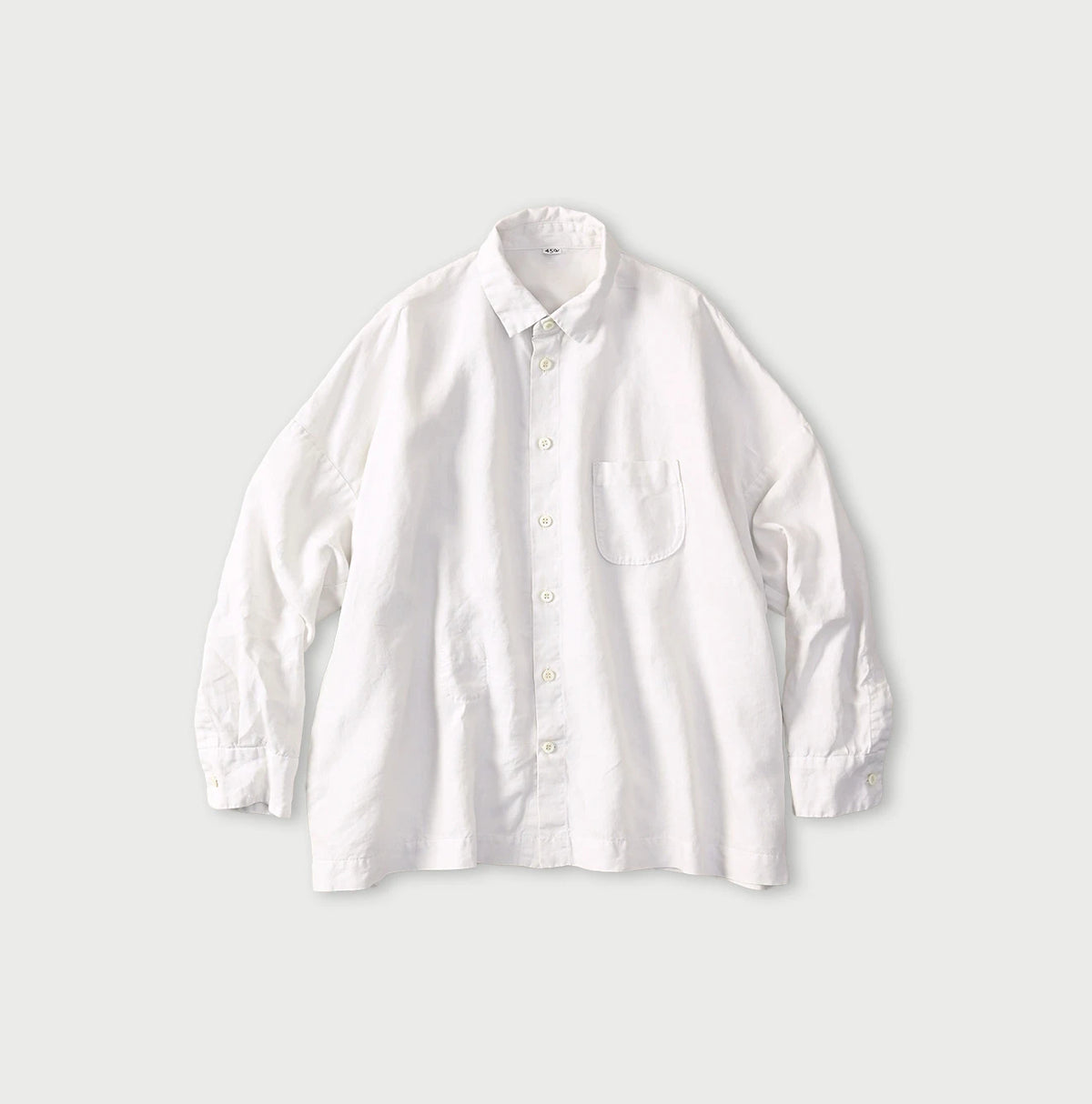 45R Linen Plain Weave 908 Uma-Shirt