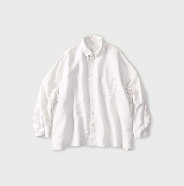 45R Linen Plain Weave 908 Uma-Shirt