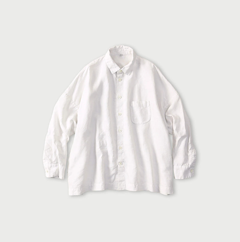 45R Linen Plain Weave 908 Uma-Shirt - Image 10
