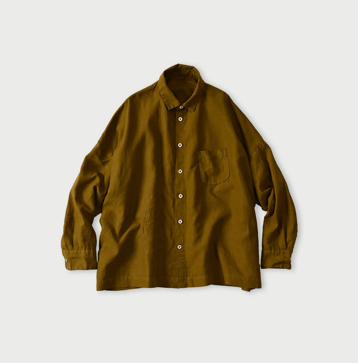 45R Linen Plain Weave 908 Uma-Shirt