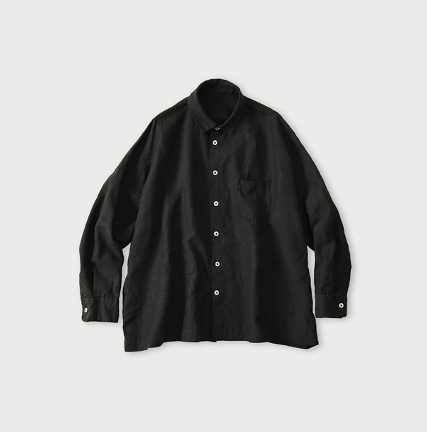 45R Linen Plain Weave 908 Uma-Shirt