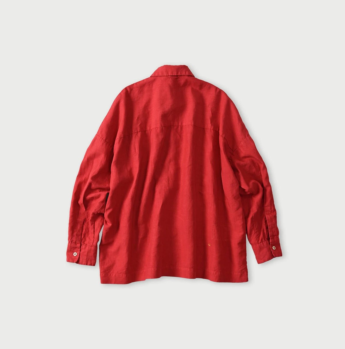 45R Linen Plain Weave 908 Uma-Shirt