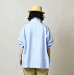 45R Linen Plain Weave 908 Uma-Shirt