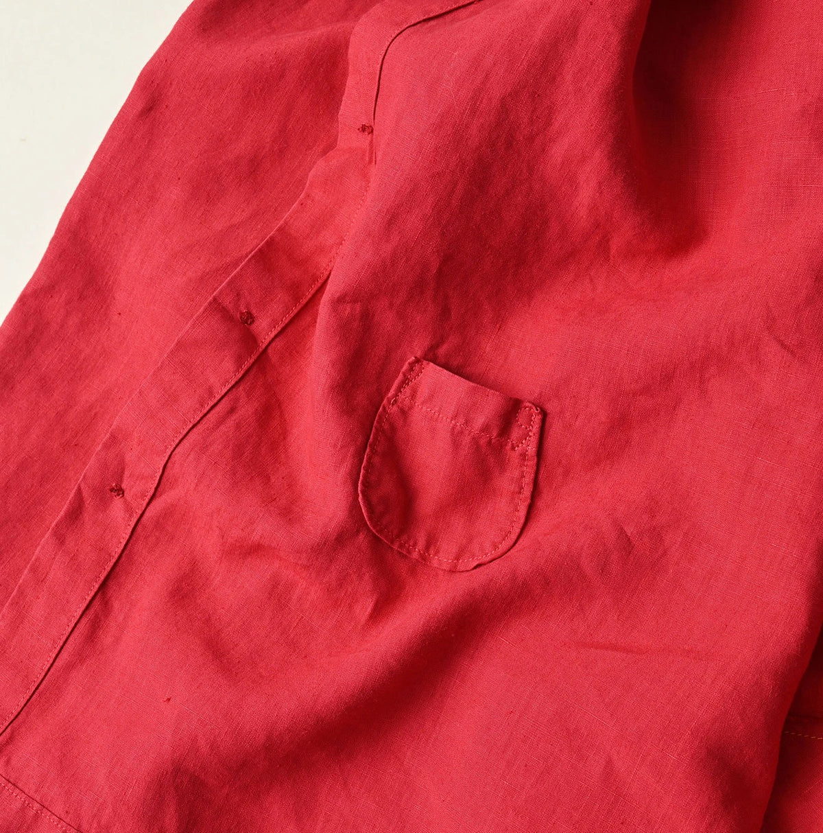45R Linen Plain Weave 908 Uma-Shirt