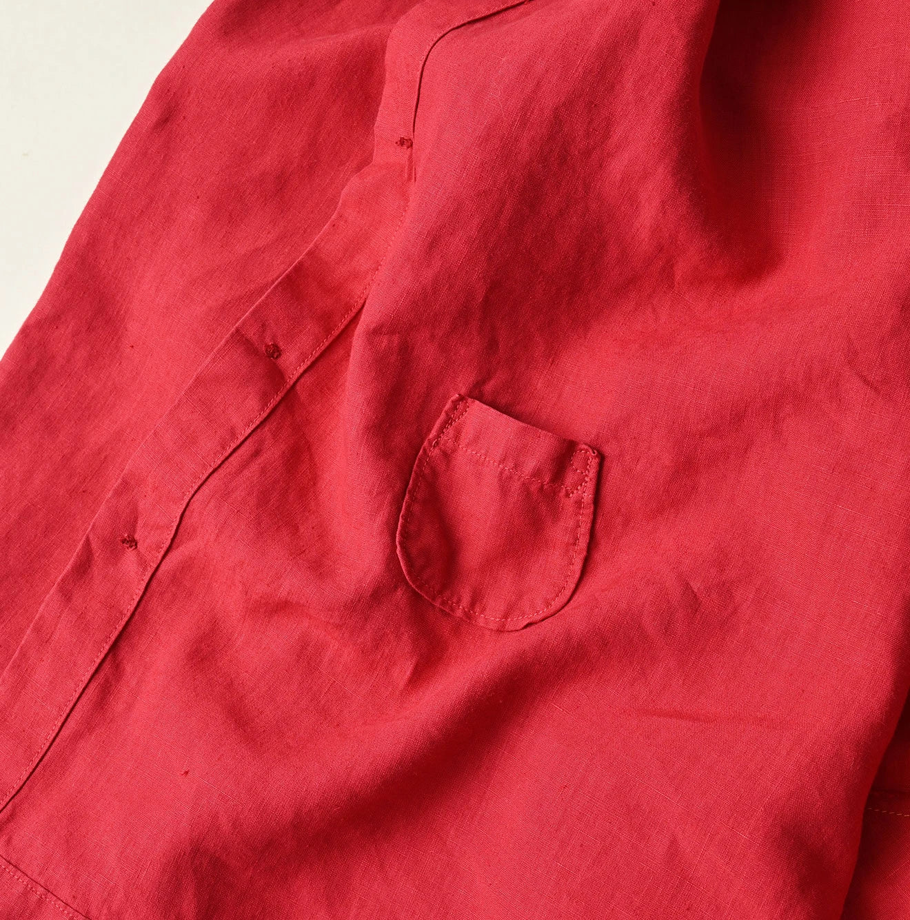 45R Linen Plain Weave 908 Uma-Shirt