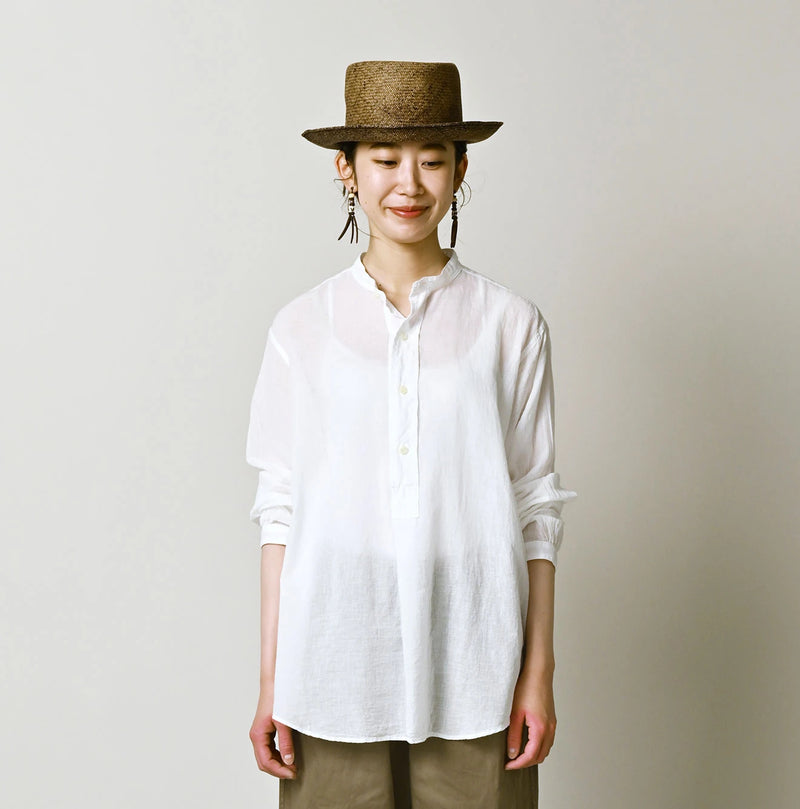 45R 45 Gauze 908 Henley Shirt - Image 4