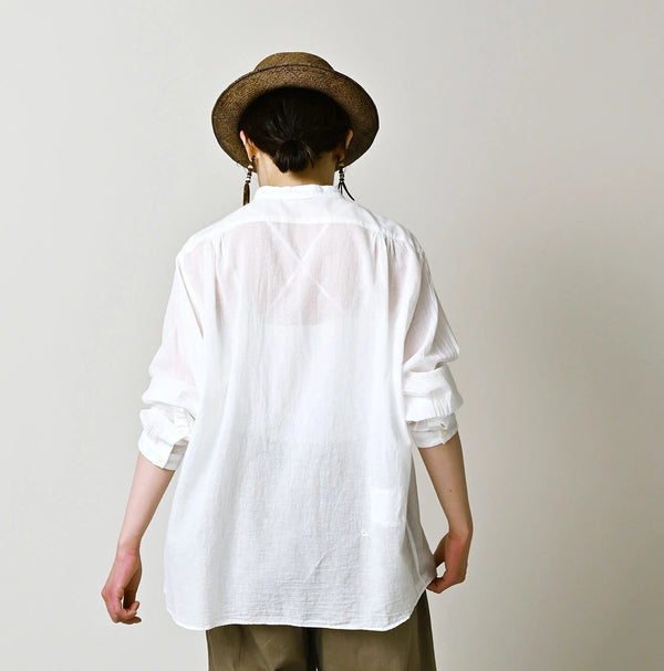 45R 45 Gauze 908 Henley Shirt